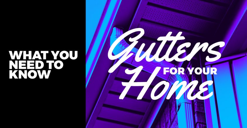Gutters for home