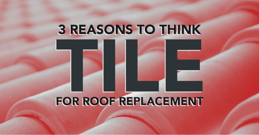 VanWeelden Roofing Contractors Install Tile Roof Replacements