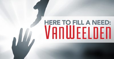 Here To Fill A Need: VanWeelden
